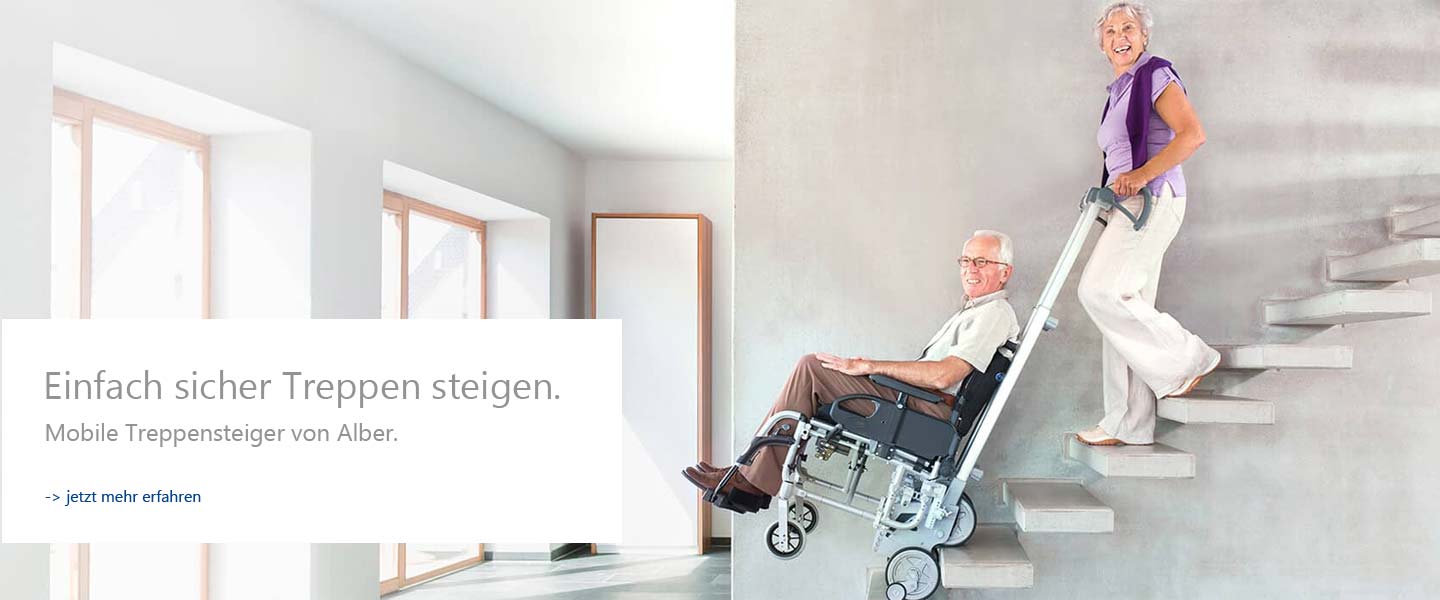 Sliderbild Treppensteiger Scala Alber GmbH